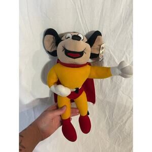 NWT Vintage Mighty Mouse stuffed animal